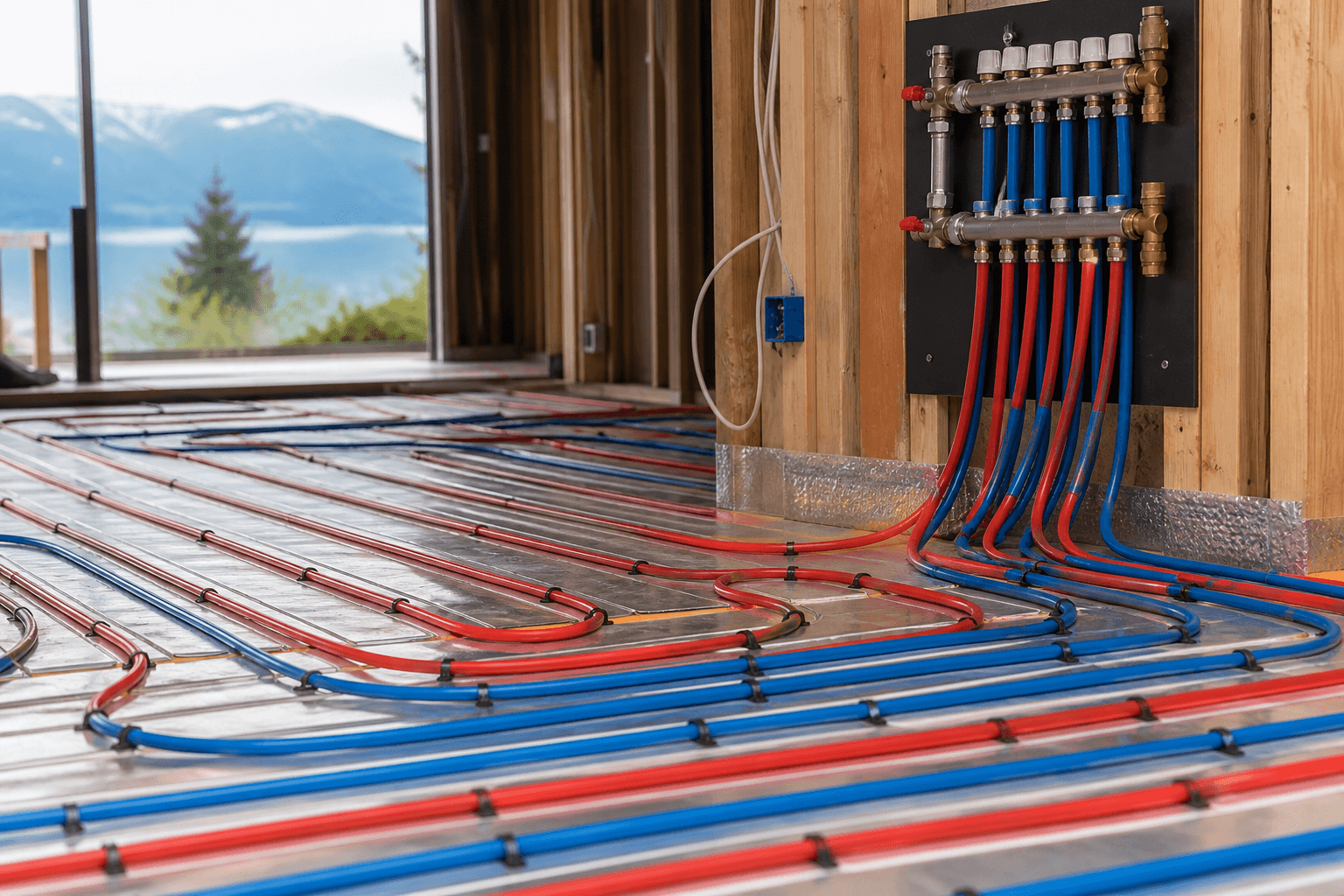 Radiant Floor Heating in Langley BC
