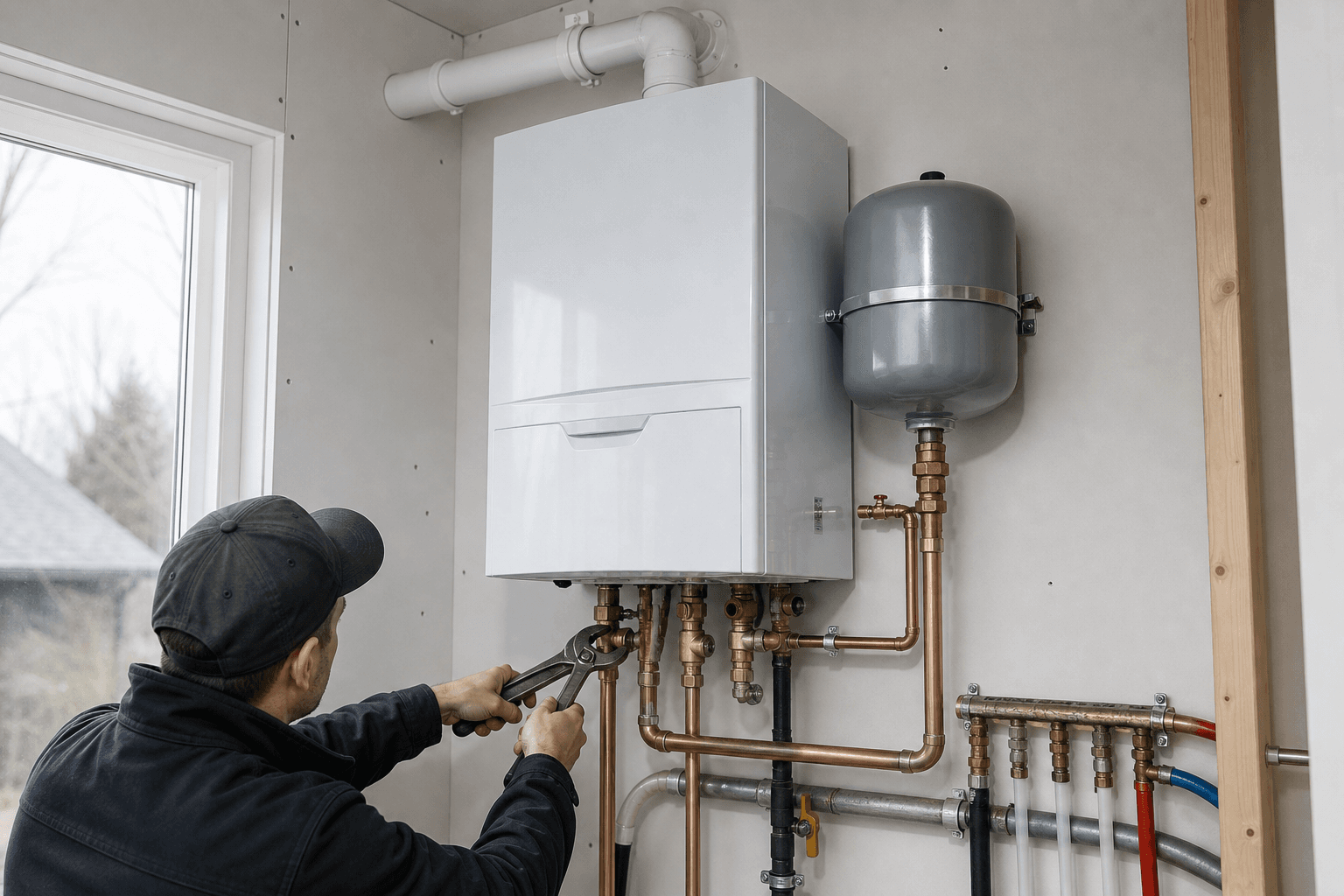 Combi Boiler Installation — Langley, BC